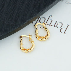 14K Gold Plated hanging earrings