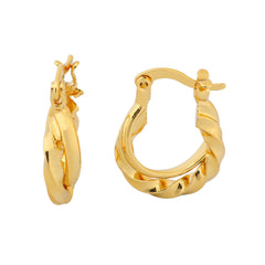 14K Gold Plated hanging earrings