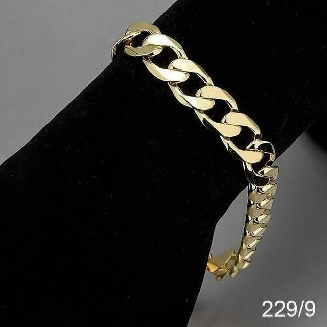Giovani GOLD NYC 14k Gold Curb Bracelet