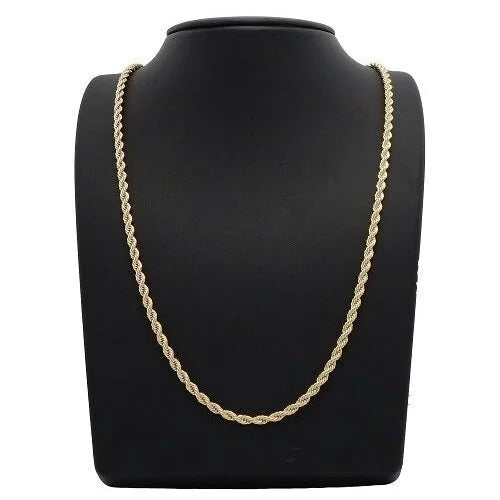 Giovani GOLD NYC 14k Gold Filled Yellow 3MM Rope Chain