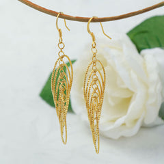 Giovani GOLD NYC 14K Gold Chandelier Hanging Earrings