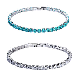 Giovani GOLD NYC 7-Inch Shimmering Tennis Bracelet