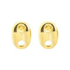 Giovani GOLD NYC 14K Gold Overlay Mariner Stud Earrings