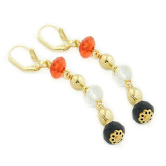Giovani GOLD NYC 14K Gold Plated hanging earrings
