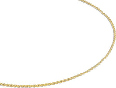 Giovani GOLD NYC 18K Gold Rope Chain Necklace - Made In Brazil