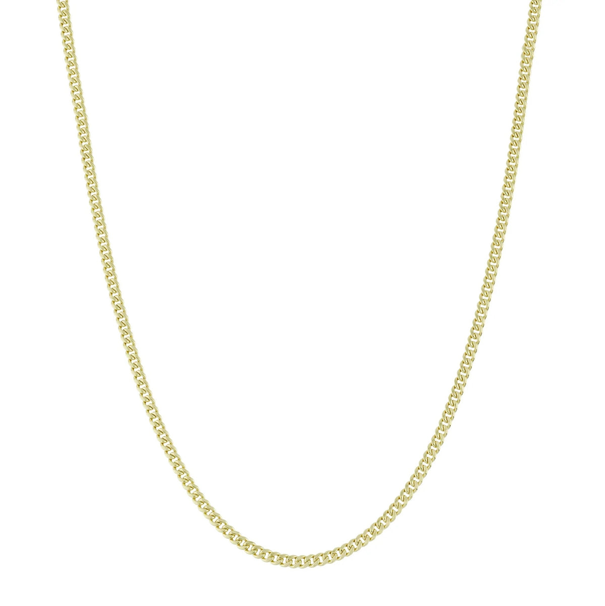 Dainty 10K Yellow Gold Italian Miami Cuban Link Chain Necklace 3MM Pure 10 Karat Gold Necklaces, 16''-24’' Men Women Unisex 10k Miami Cuban Link Chain, Women Girls Men Boys Necklace 10K Gold 16" 18" 20" 22" 24"