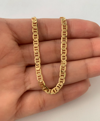 14K Yellow Gold Bracelet Cuban, Mariner, Figaro, Rope, Herringbone