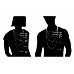 Unisex 18K-Yellow-Gold-Plated .925 Sterling Silver Franco Chain Made In Italy