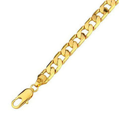 Giovani Gold NYC 14K Gold Plated Cuban Link Bracelet – 8" for Men & Women