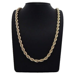 Giovani GOLD NYC 14k Gold Filled Rope Chain 4mm