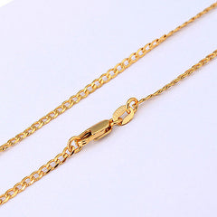 Giovani GOLD NYC 14k Gold Filled Thin Cuban Chain 24''