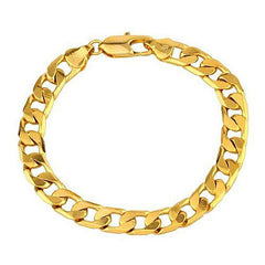 Giovani Gold NYC 14K Gold Plated Cuban Link Bracelet – 8" for Men & Women