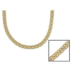 Giovani GOLD NYC 14k Gold Bismark Chain 20''