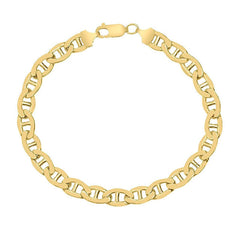 Giovani GOLD NYC 18K Gold Plated Cuban, Mariner, Figaro, or Rope Bracelet