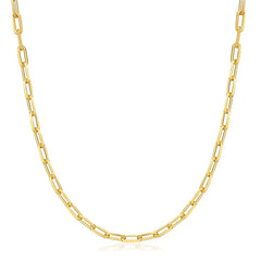 Paperclip link Chain Necklace