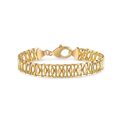 Giovani GOLD NYC 18K Gold Chunky Chain Bracelet – Bold & Elegant Statement Jewelry