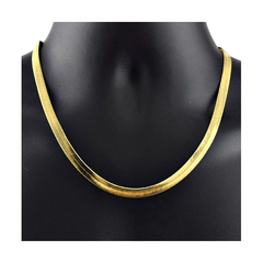 Timeless 14K Gold Herringbone Chain – Refined Elegance for Every Occasion