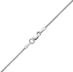 Pure .925 Sterling Silver Franco Chain 1MM Choker Stacking Necklace - 5 Lengths