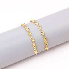 Gold Mariner Elephant Anklet